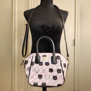 Betsey Johnson Kitty Print Purse
